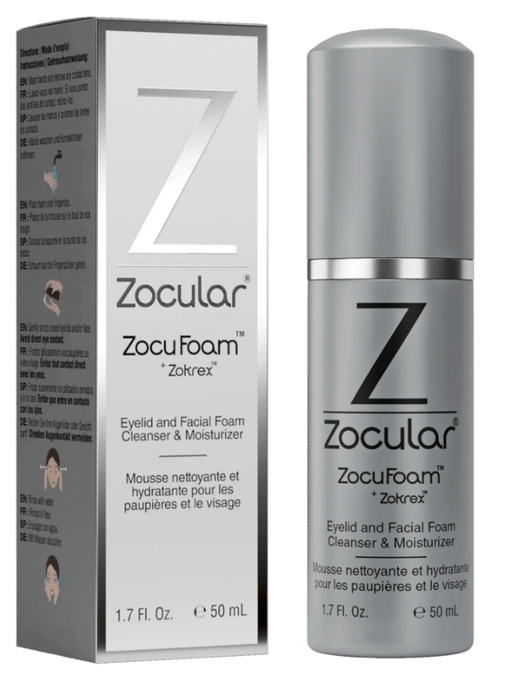 Zocufoam Eyelid and Facial Foam