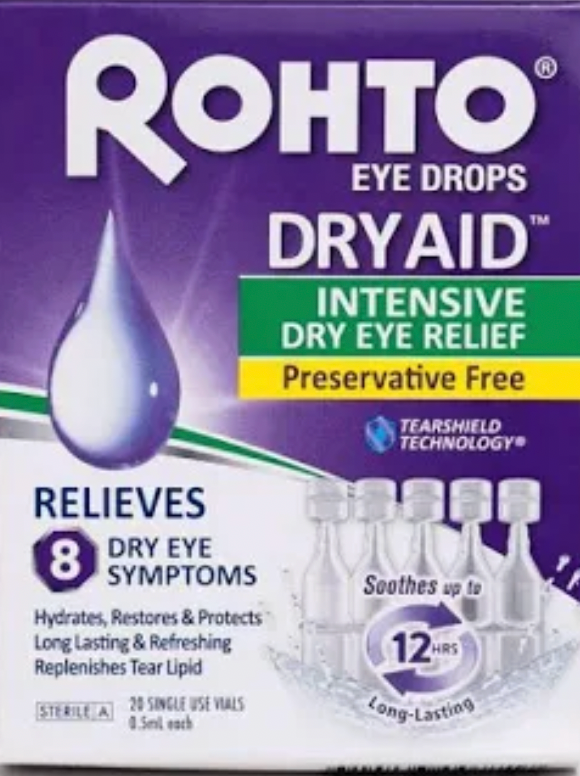 Rohto Dry Eye Aid Preservative Free