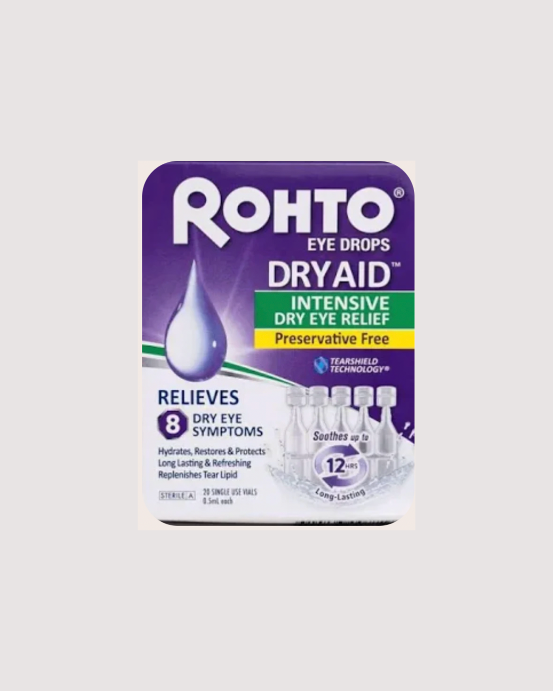 Rohto Dry Eye Aid Preservative Free